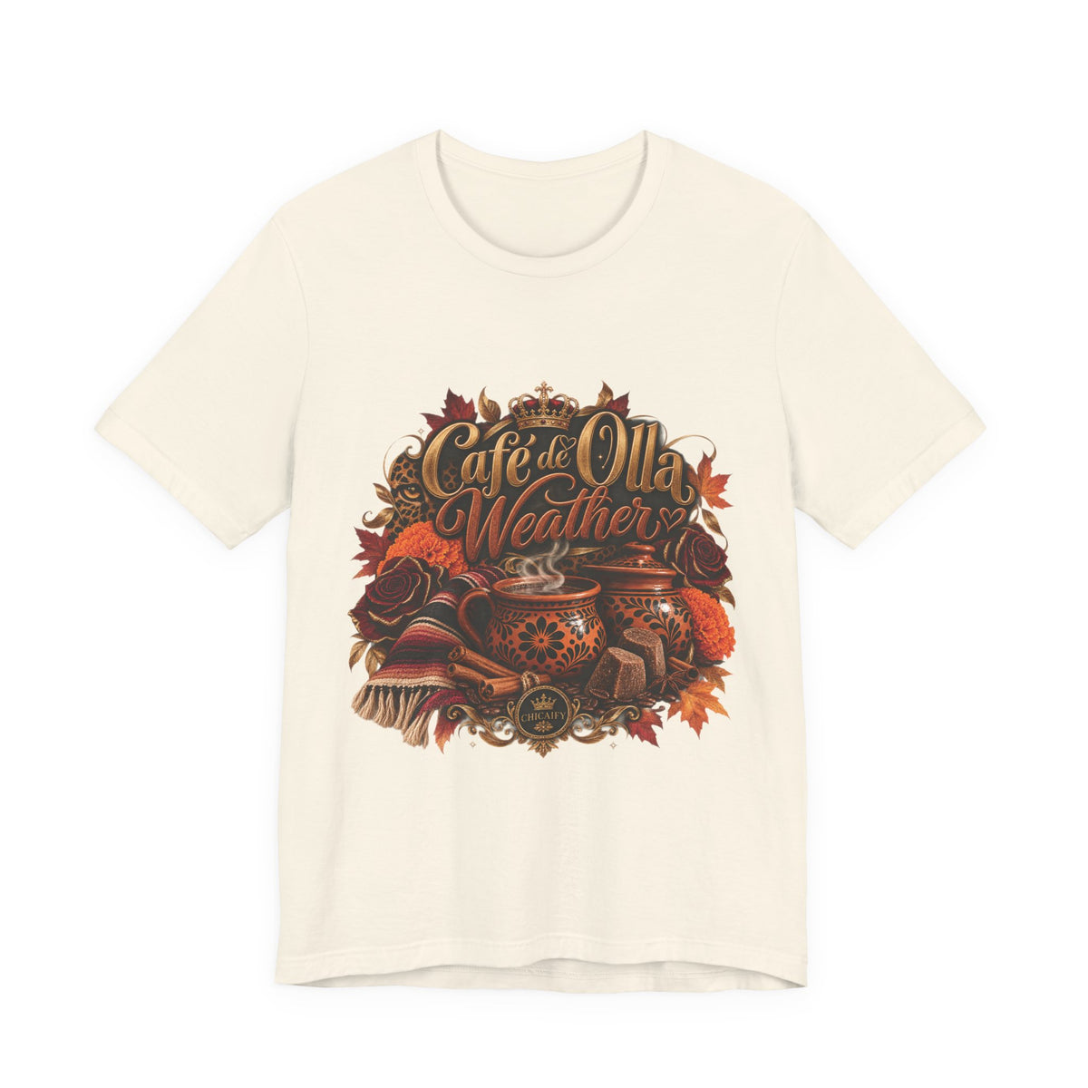 Café de Olla Weather | Mexican Fall Short Sleeve Tee
