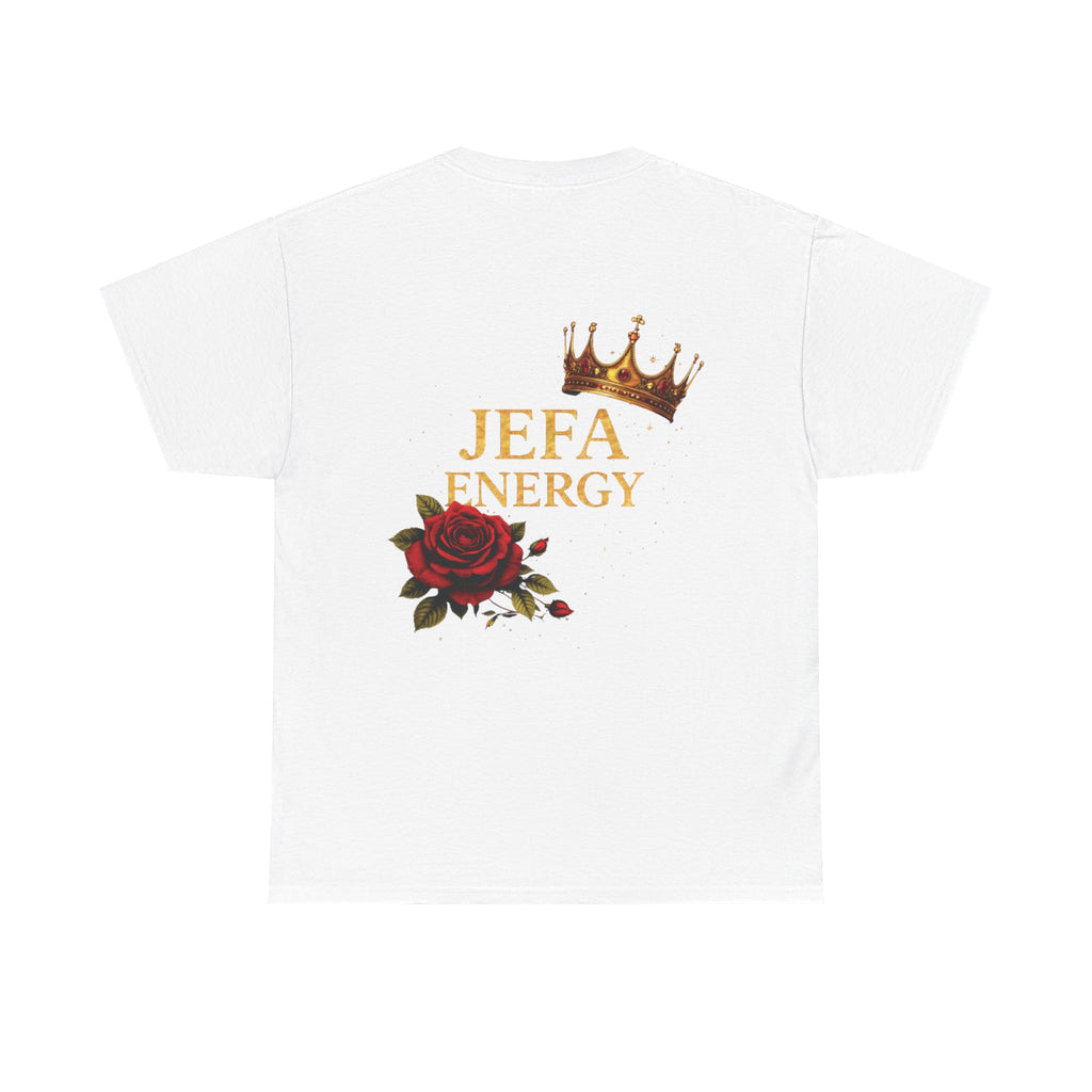 Jefa Energy T-Shirt — Rose & Crown Graphic Tee
