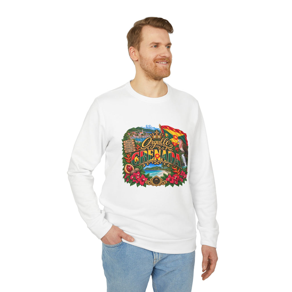 Orgullo Grenada — Raíces Unidas Collection | adidas Fleece Crewneck Sweatshirt