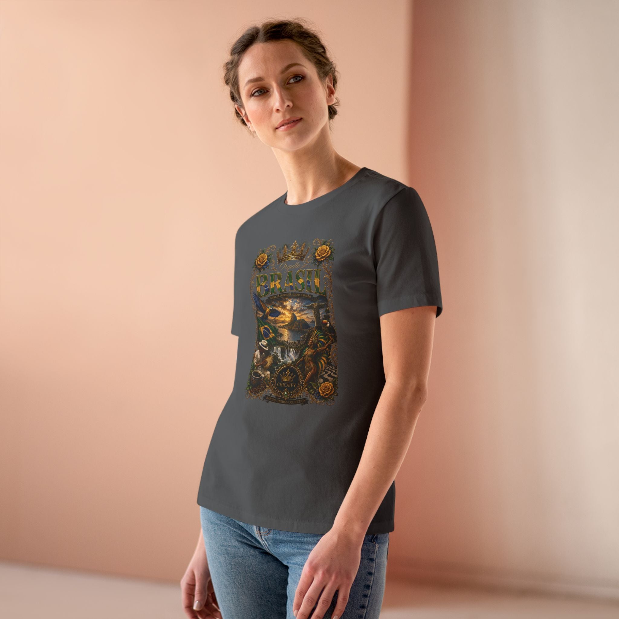 Brazil | Raices Unidas -Women's Cotton Tee