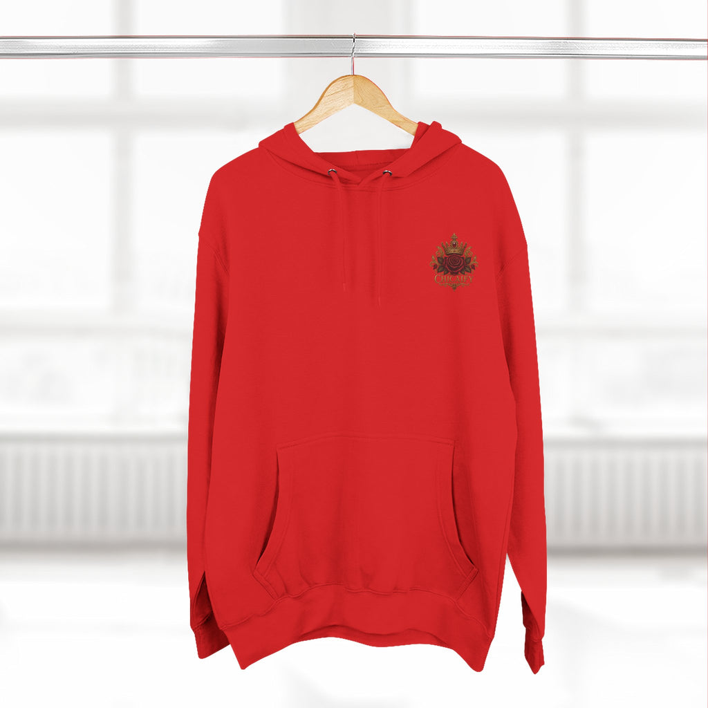 Adelita Rebelde – No Nací Para Obedecer |Three-Panel Fleece Hoodie