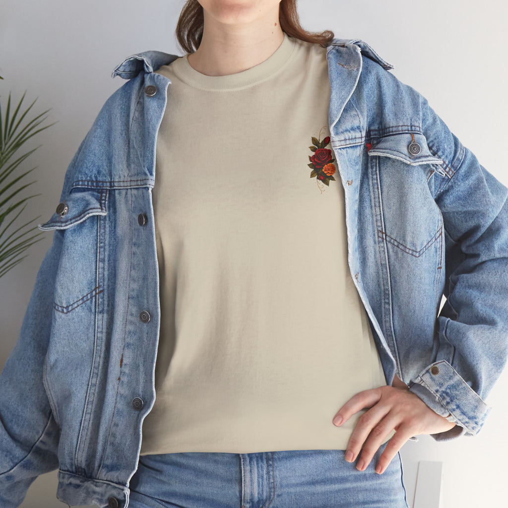 Day of the Dead Skull & Rose T‑Shirt