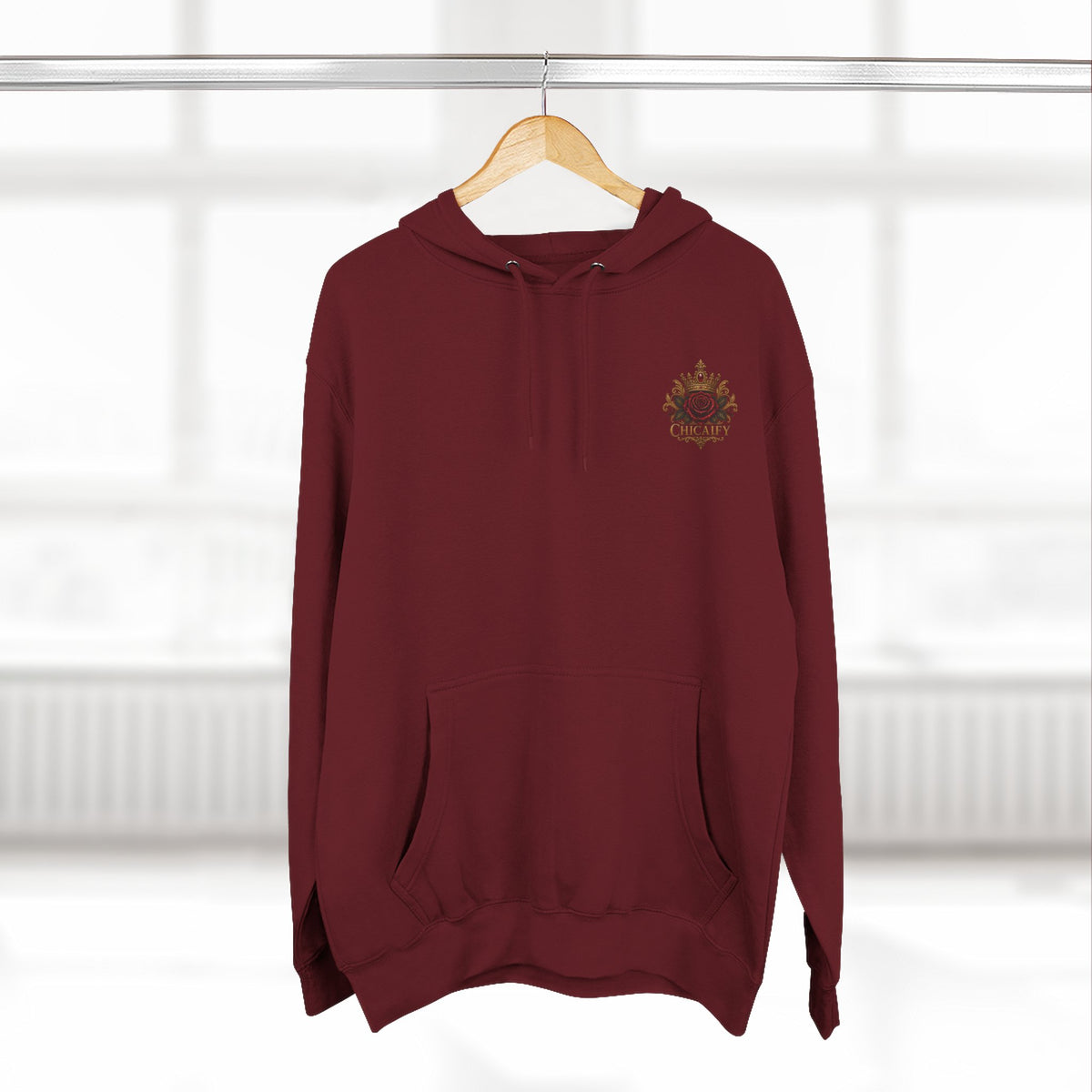 Adelita Rebelde – No Nací Para Obedecer |Three-Panel Fleece Hoodie