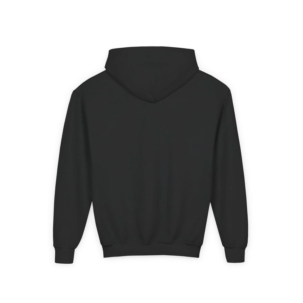 Youth Hoodie — "Mini Reina" Crown & Sneakers Graphic