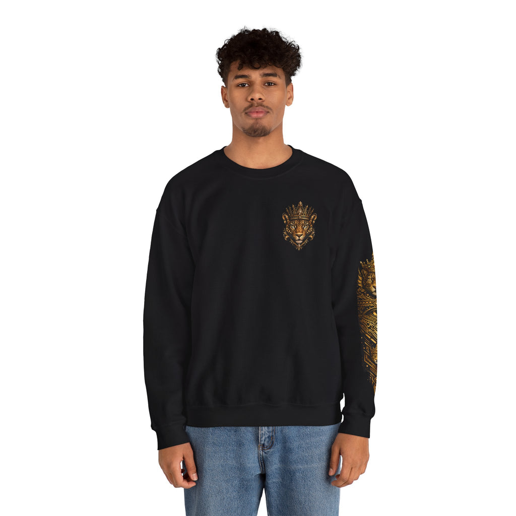 Reina Salvaje – Jaguar Queen Crewneck Sweatshirt – "Reina Salvaje" Graphic