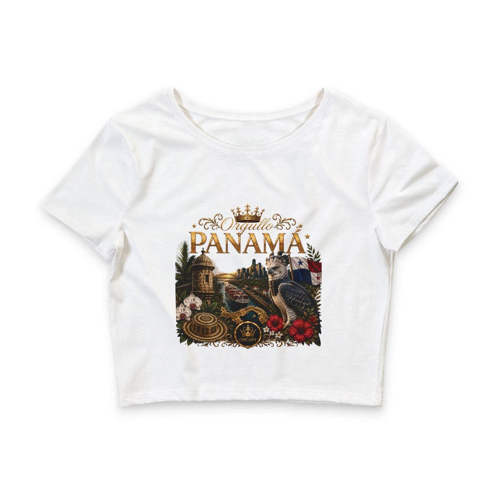 Orgullo Panamá — Raíces Unidas | Crop Tee