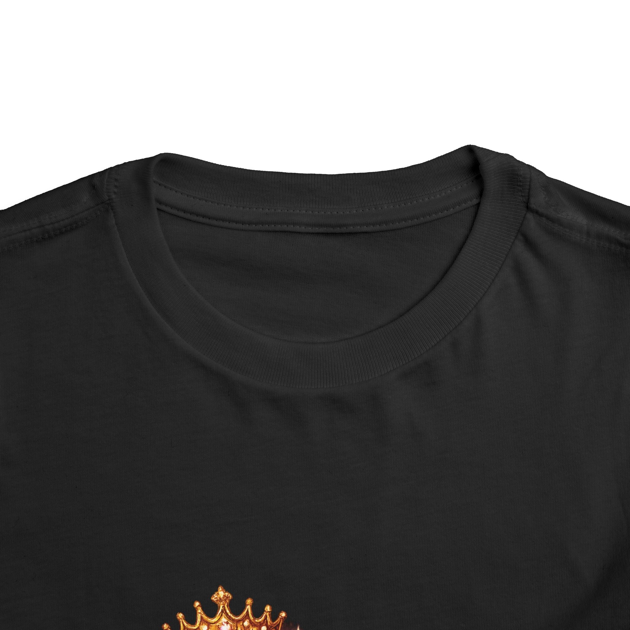 Reina Energy toddler tee | Crown script logo, pink purple gradient