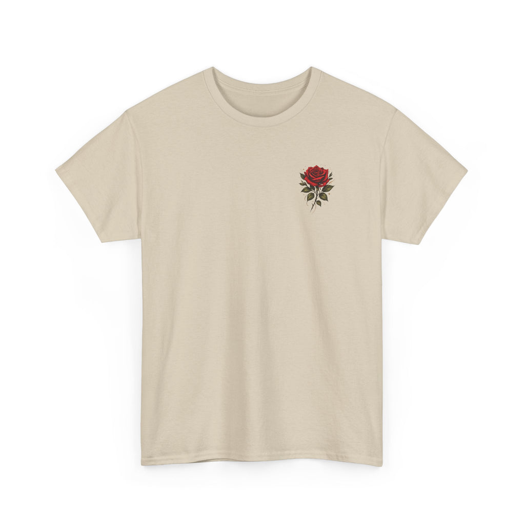Graphic Tee — 'I Know My Worth' Rose Girl Money Design