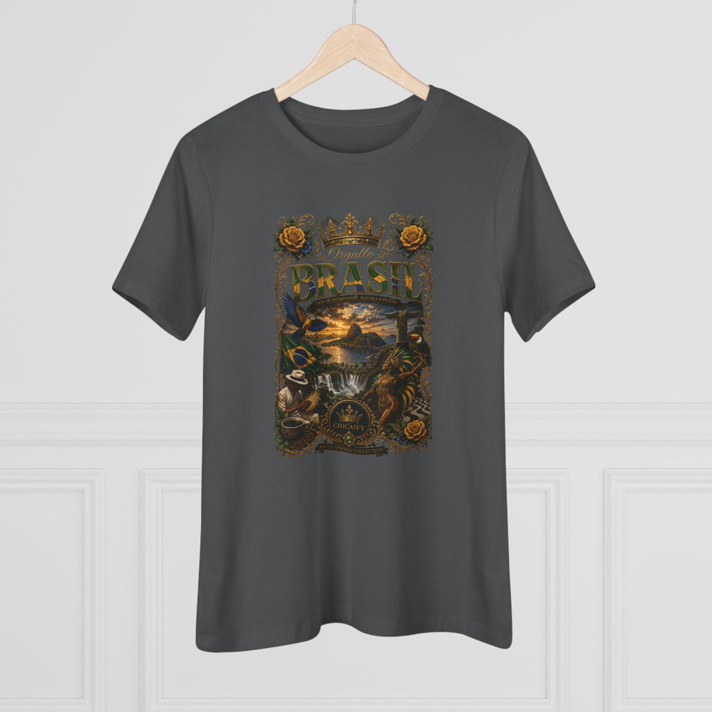 Brazil | Raices Unidas -Women's Cotton Tee
