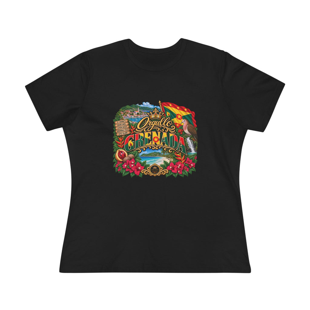 Orgullo Grenada — Raíces Unidas Collection Cotton Tee