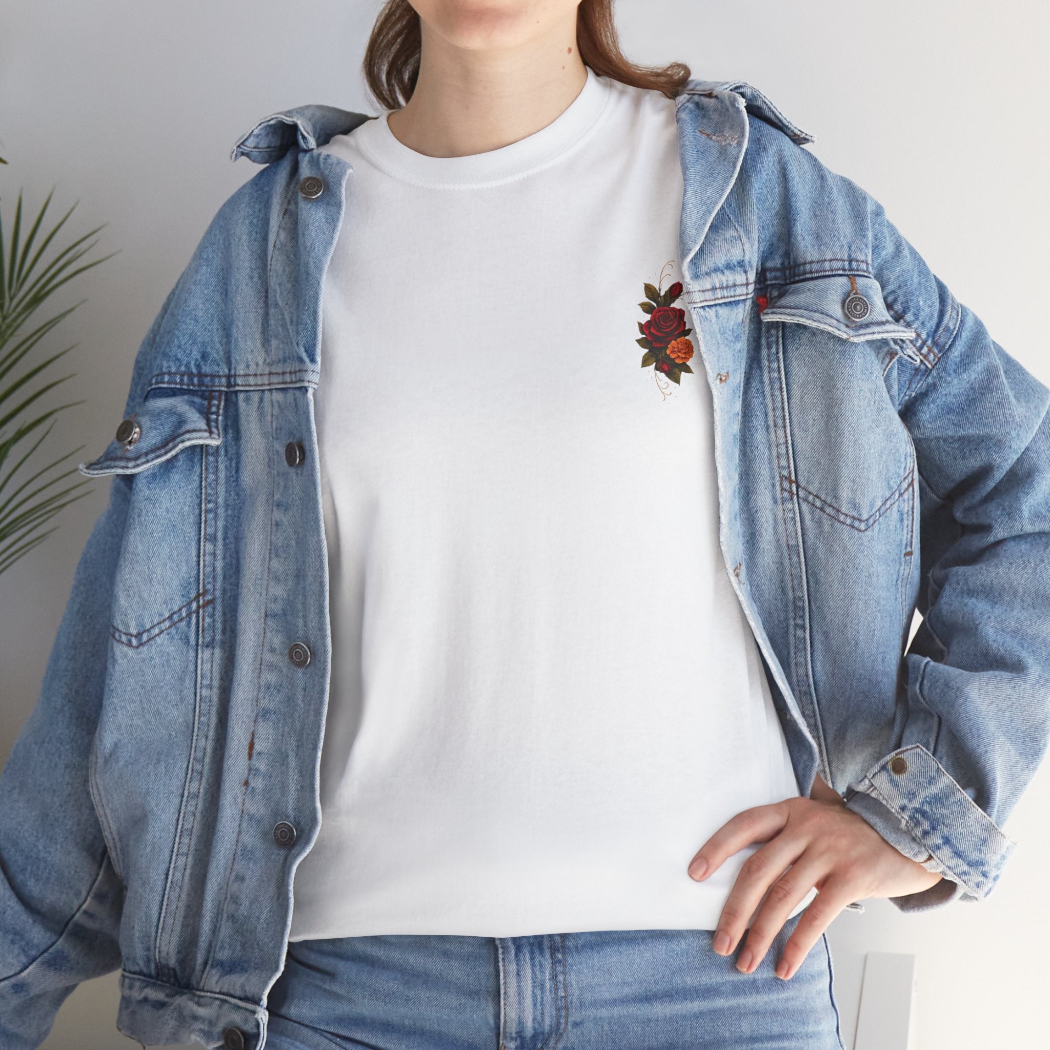 Day of the Dead Skull & Rose T‑Shirt