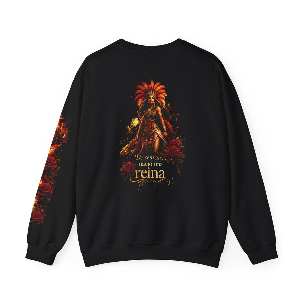 Queen Sweatshirt | Cenizas a Corona Graphic Crewneck