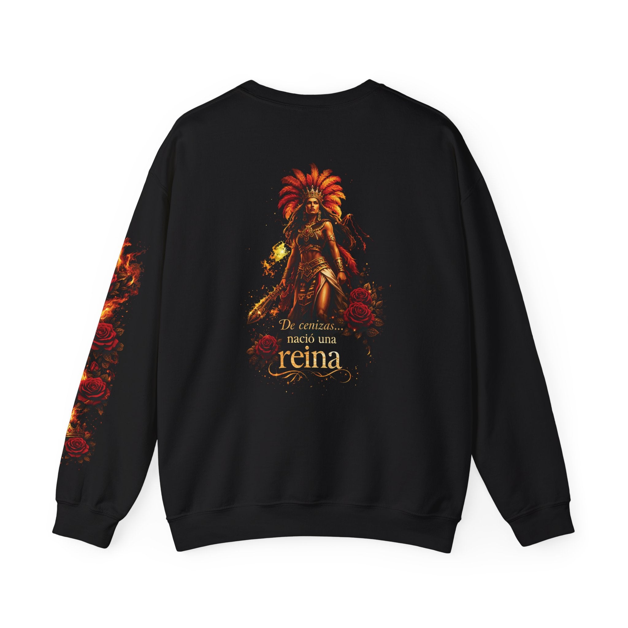 Queen Sweatshirt | Cenizas a Corona Graphic Crewneck