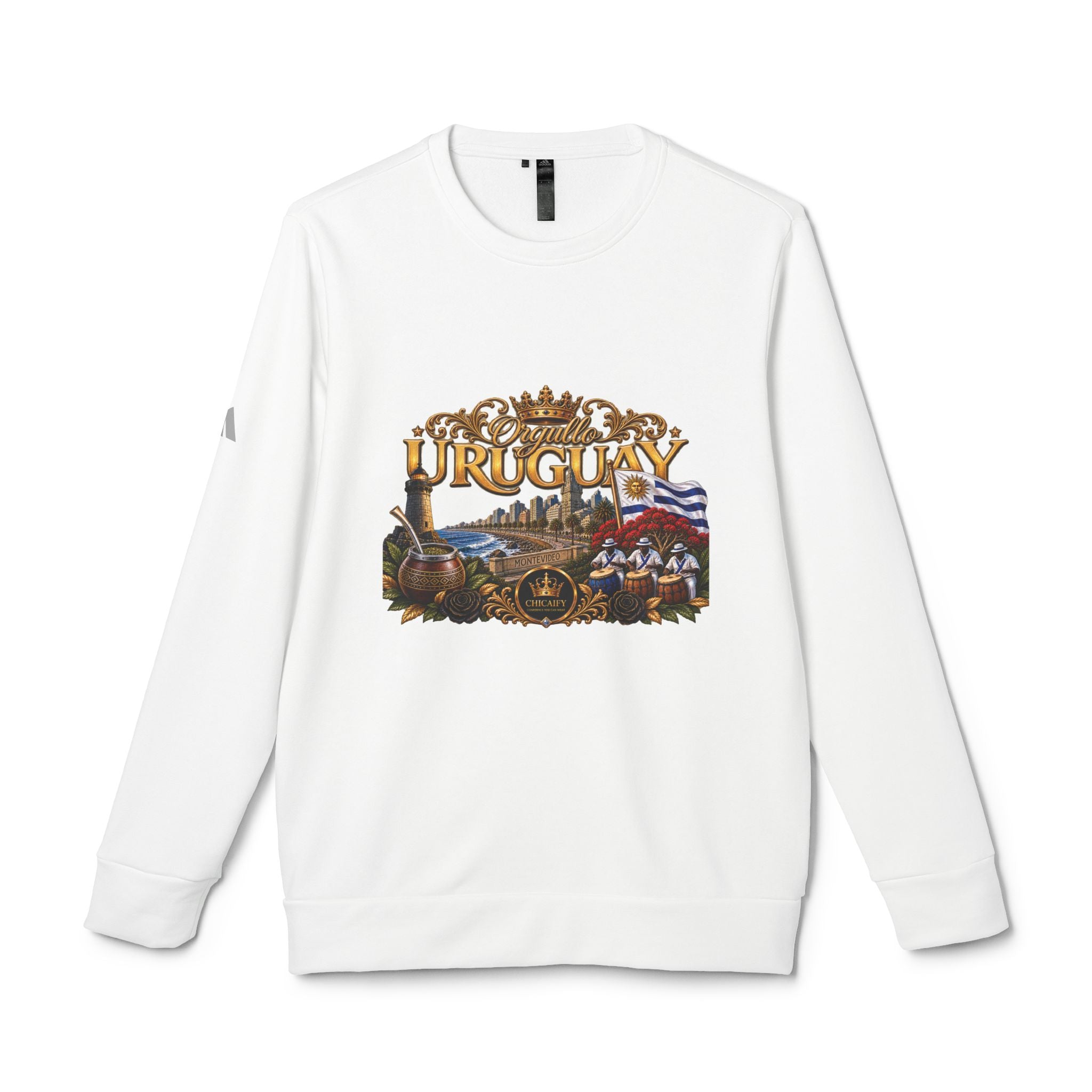 Orgullo Uruguay — Raíces Unidas Collection | adidas Fleece Crewneck Sweatshirt