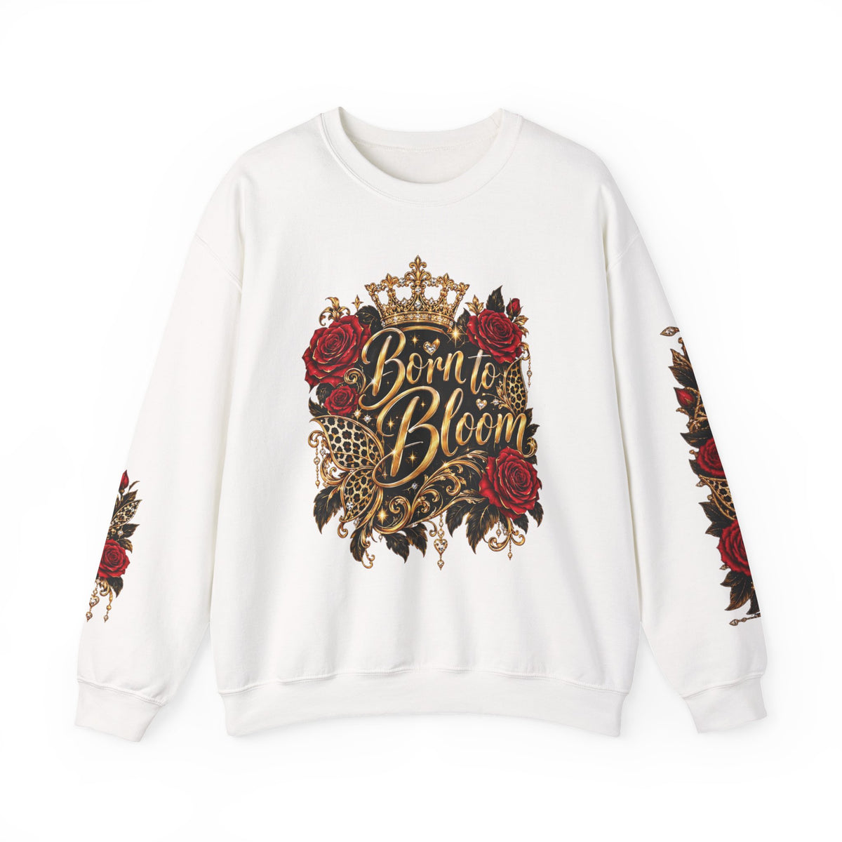 Born to Bloom – Reimagined Edition | Unisex Heavy Blend™ Crewneck Sweatshirt