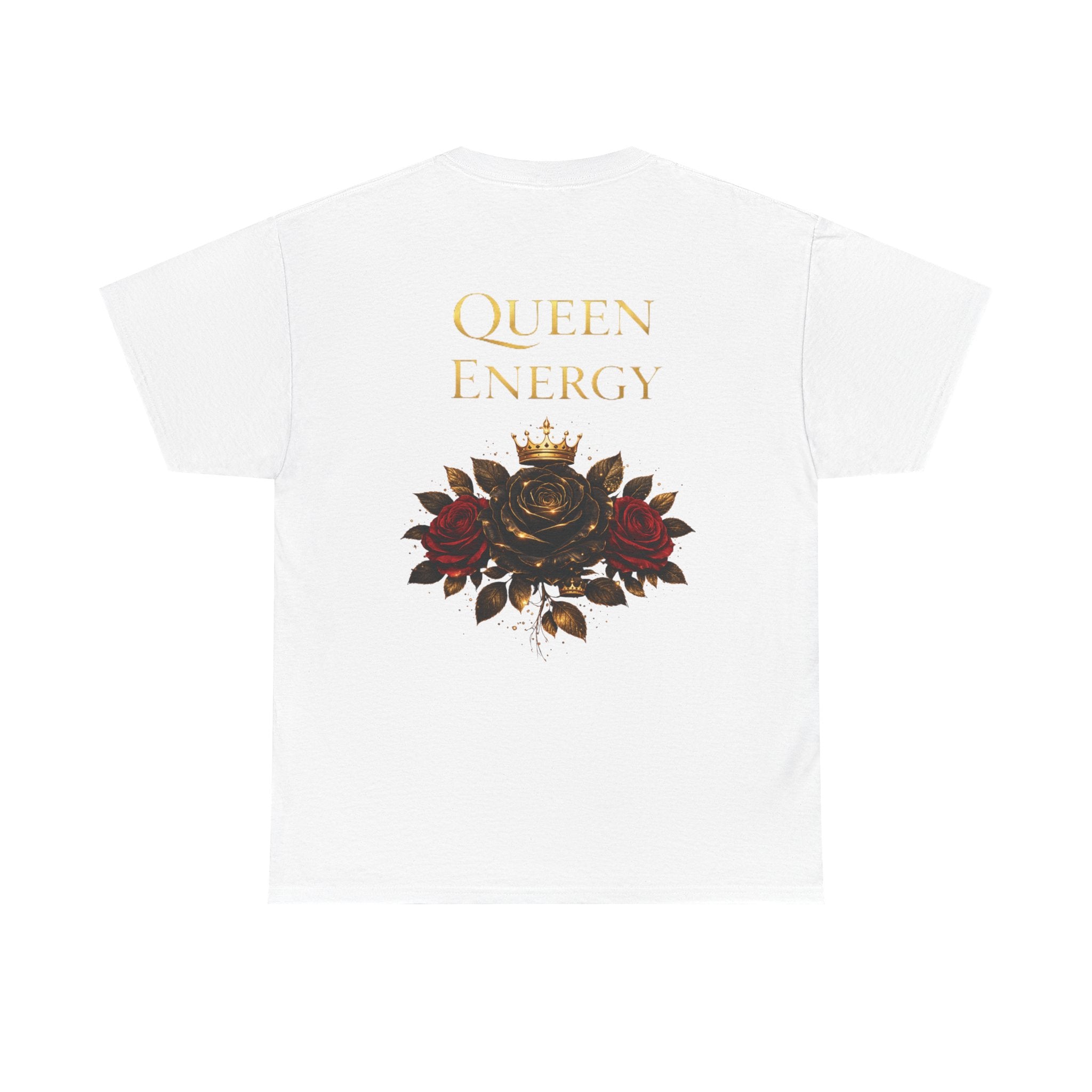 Queen Energy Tee — Floral Crown Graphic T‑Shirt