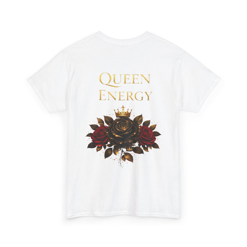 Queen Energy Tee — Floral Crown Graphic T‑Shirt