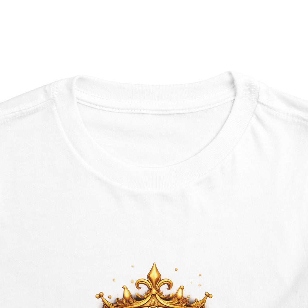 Toddler Tee — "Mini Reina" Crown Design | Crown, Pink Sneakers & Purse Graphic