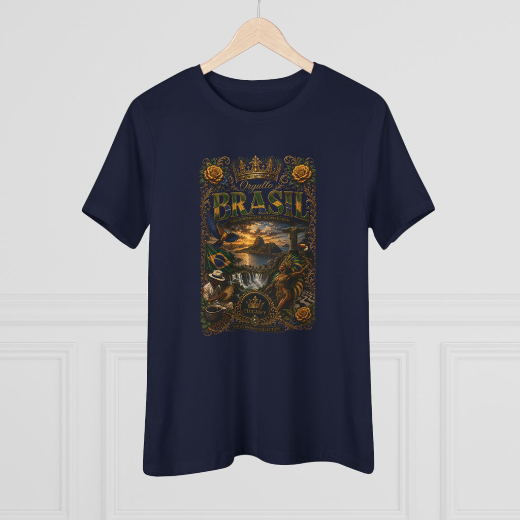 Brazil | Raices Unidas -Women's Cotton Tee