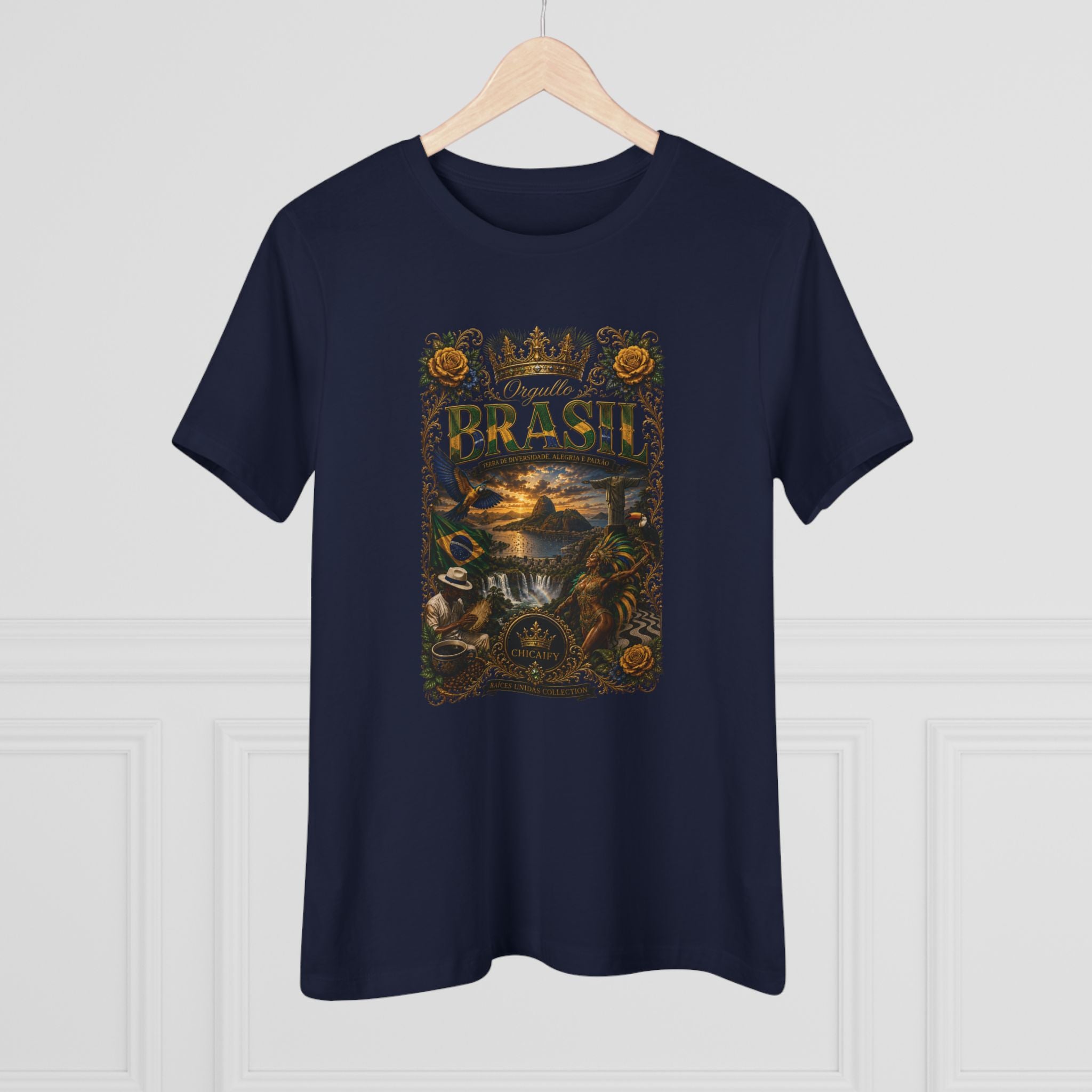 Brazil | Raices Unidas -Women's Cotton Tee