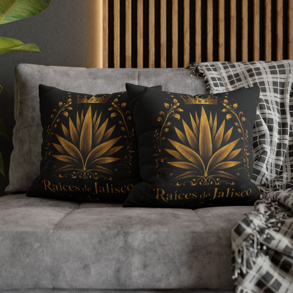Raices de Jalisco-Gold Agave Decorative Pillow cover