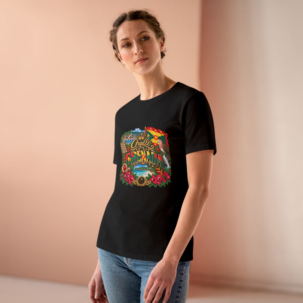 Orgullo Grenada — Raíces Unidas Collection Cotton Tee
