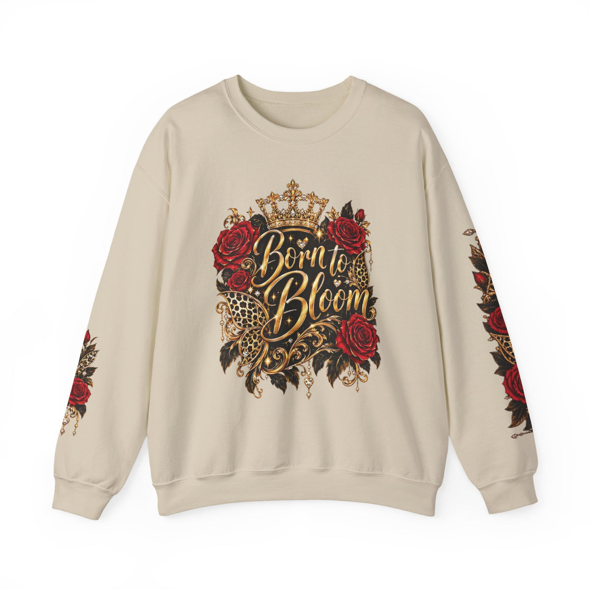 Born to Bloom – Reimagined Edition | Unisex Heavy Blend™ Crewneck Sweatshirt