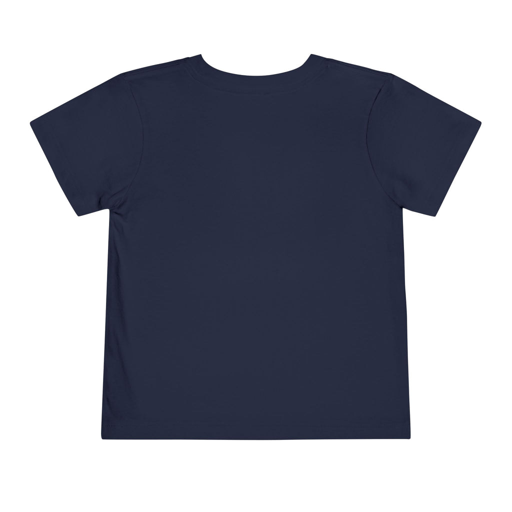 Toddler Tee – "Raised by a Reina" Gold Crown Design