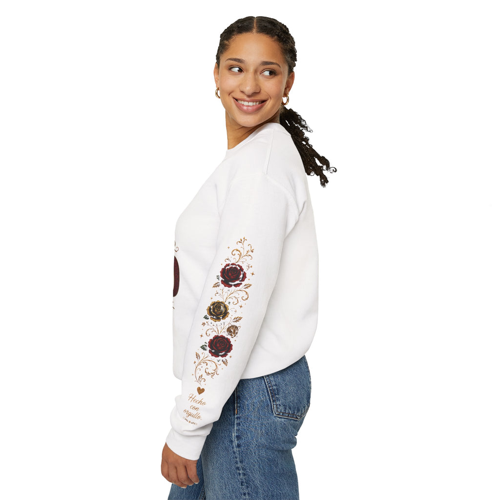 Orgullo Mexicano Crewneck Sweatshirt - Viva México Graphic Pullover