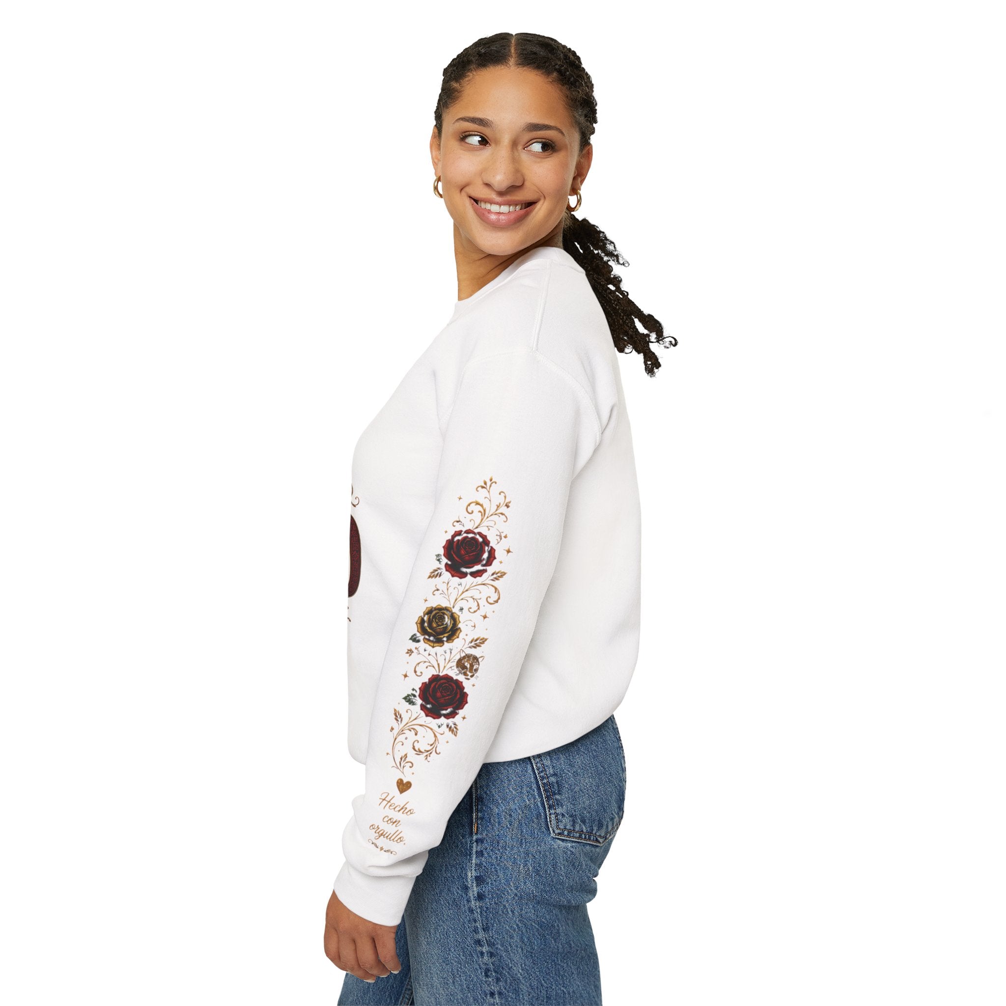 Orgullo Mexicano Crewneck Sweatshirt - Viva México Graphic Pullover