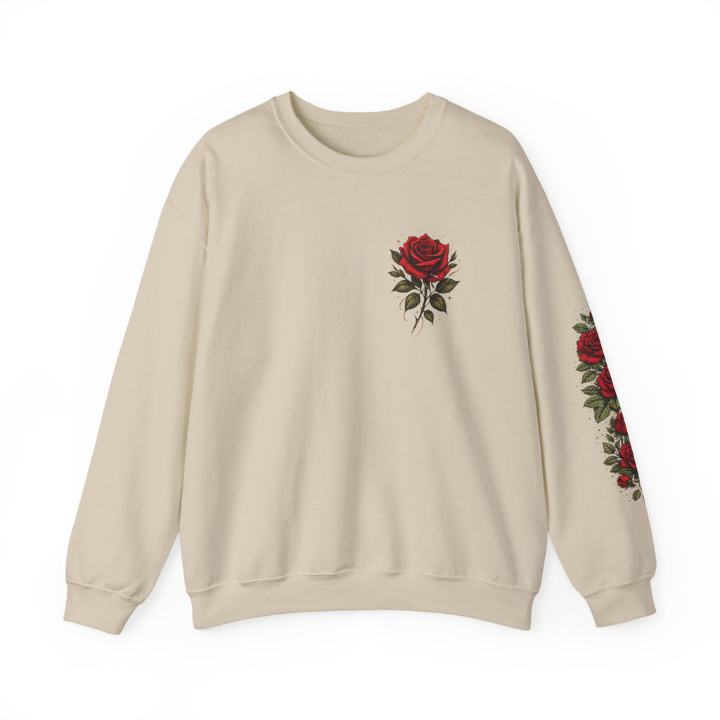Soft Heart Cold Mind Rose Crown Sweatshirt