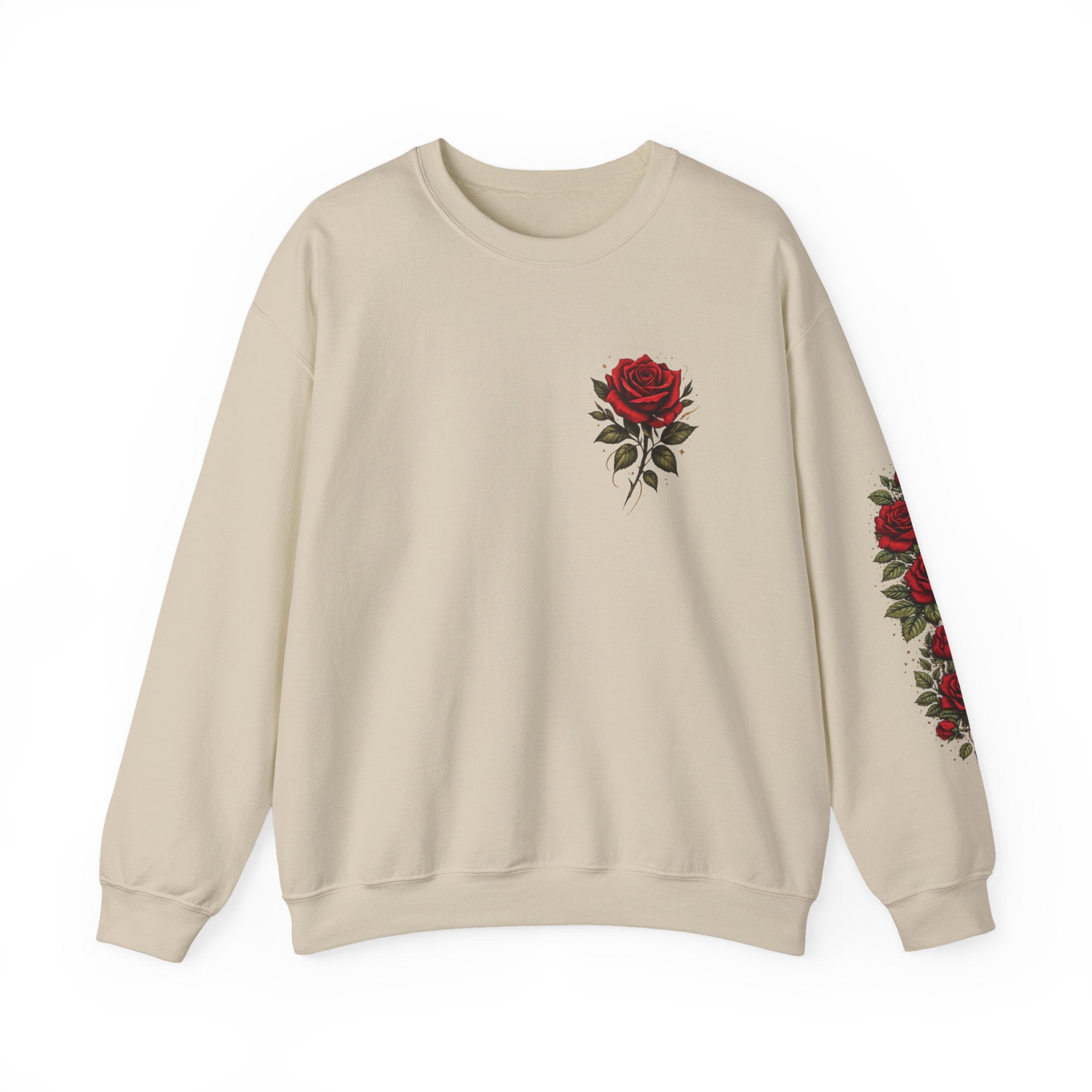 Soft Heart Cold Mind Rose Crown Sweatshirt