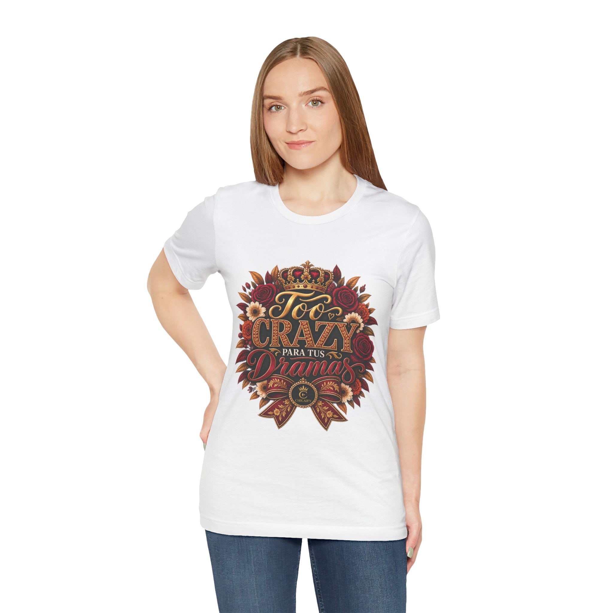 Too Crazy Para Tus Dramas – Charro-Inspired Edition | Short Sleeve Tee