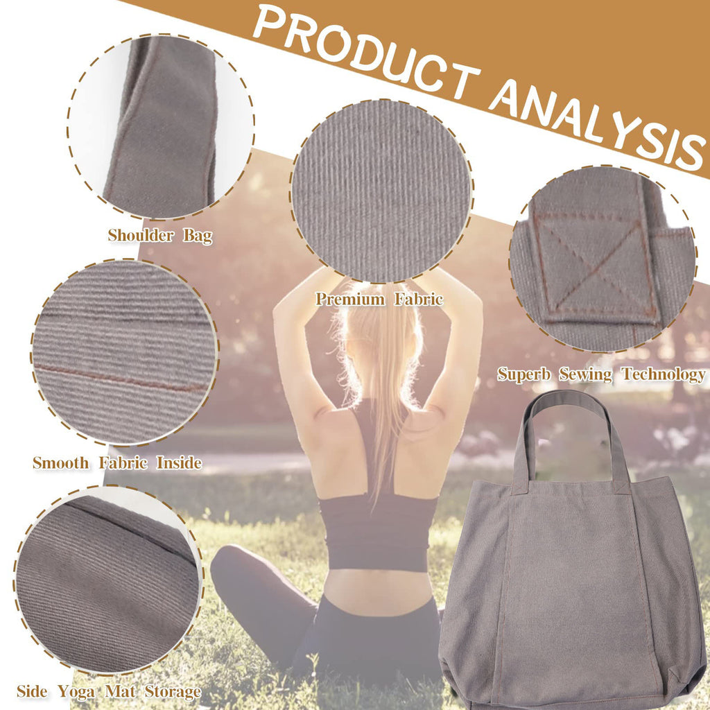 Canvas Yoga Mat Shoulder Bag