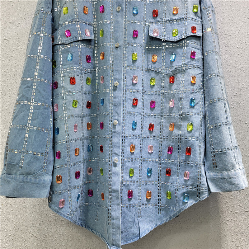 Relaxed Denim Shirt Jacket