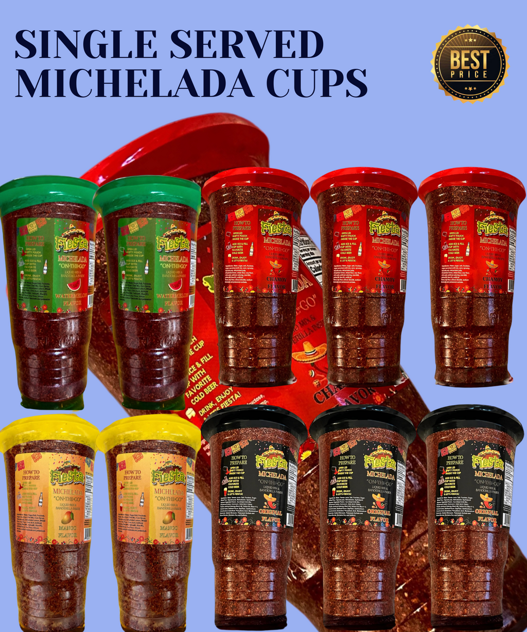 Fiesta Michelada Combo Pack: Cuarto the Flavors!