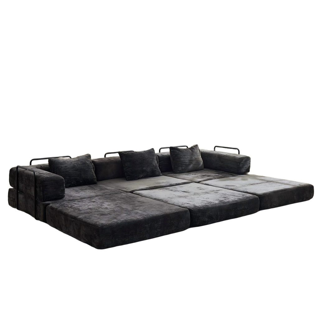 Convertible Floor Sofa Bed with Modular Design - Multiple Colors