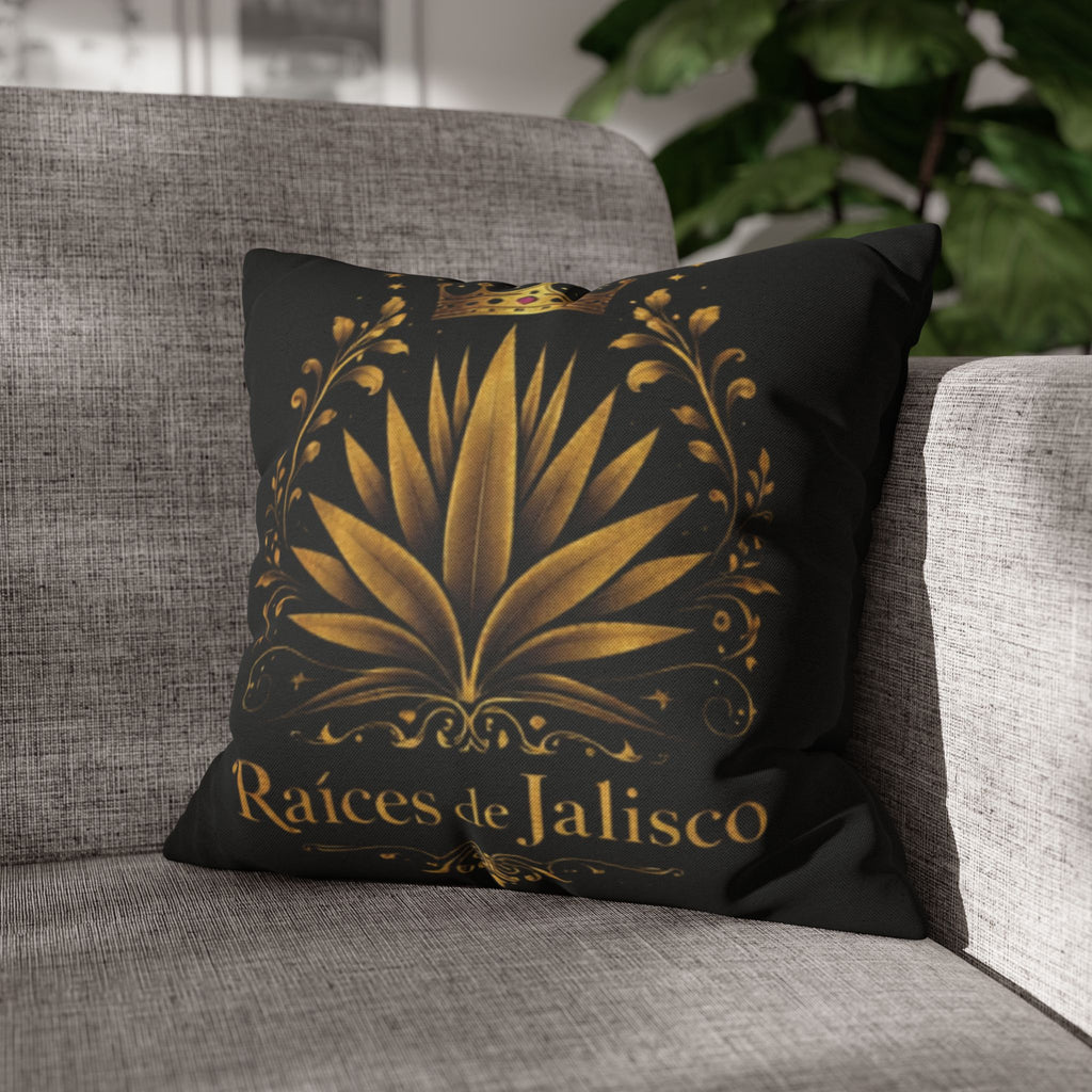 Raices de Jalisco-Gold Agave Decorative Pillow cover