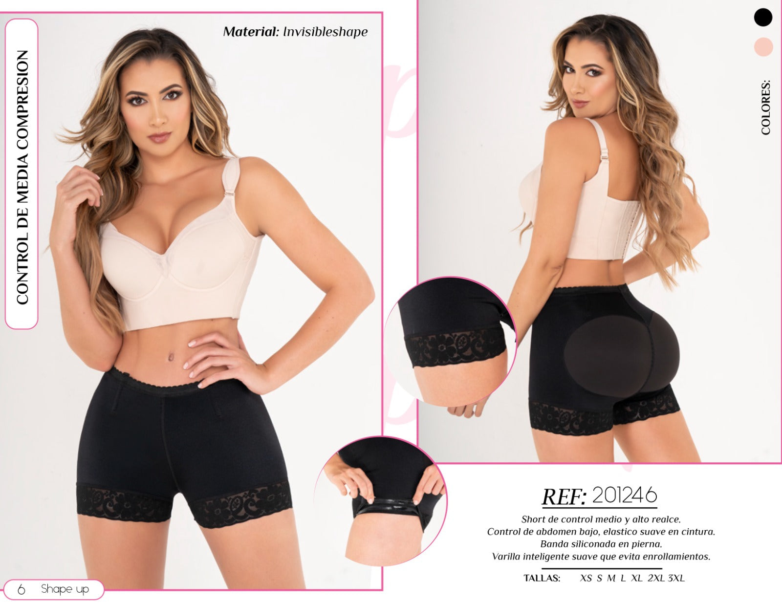 Mid-Control Lift Shorts Perfect Lift – 201346