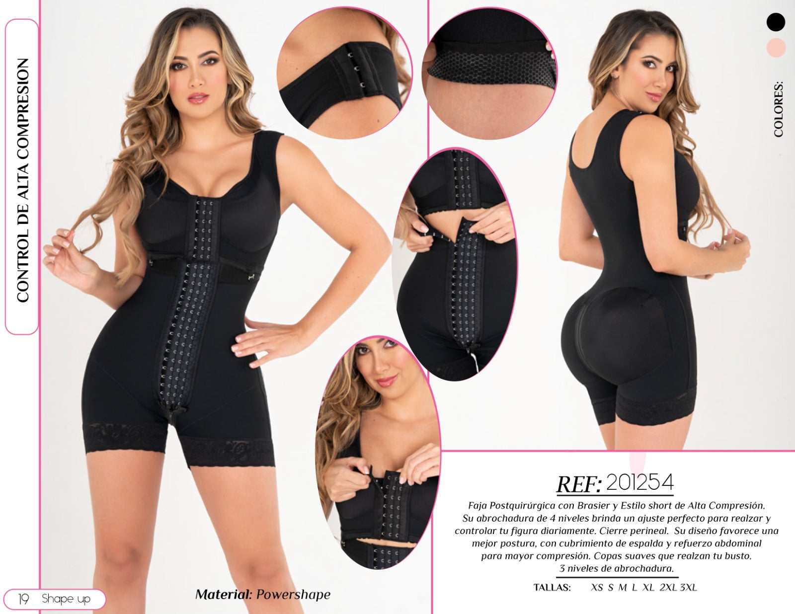 PostSurgery High-Compression Shaper SculptFit Pro – 201254