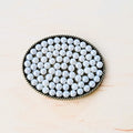 **Pearls & Rope Antique-Tone Belt Buckle 908i