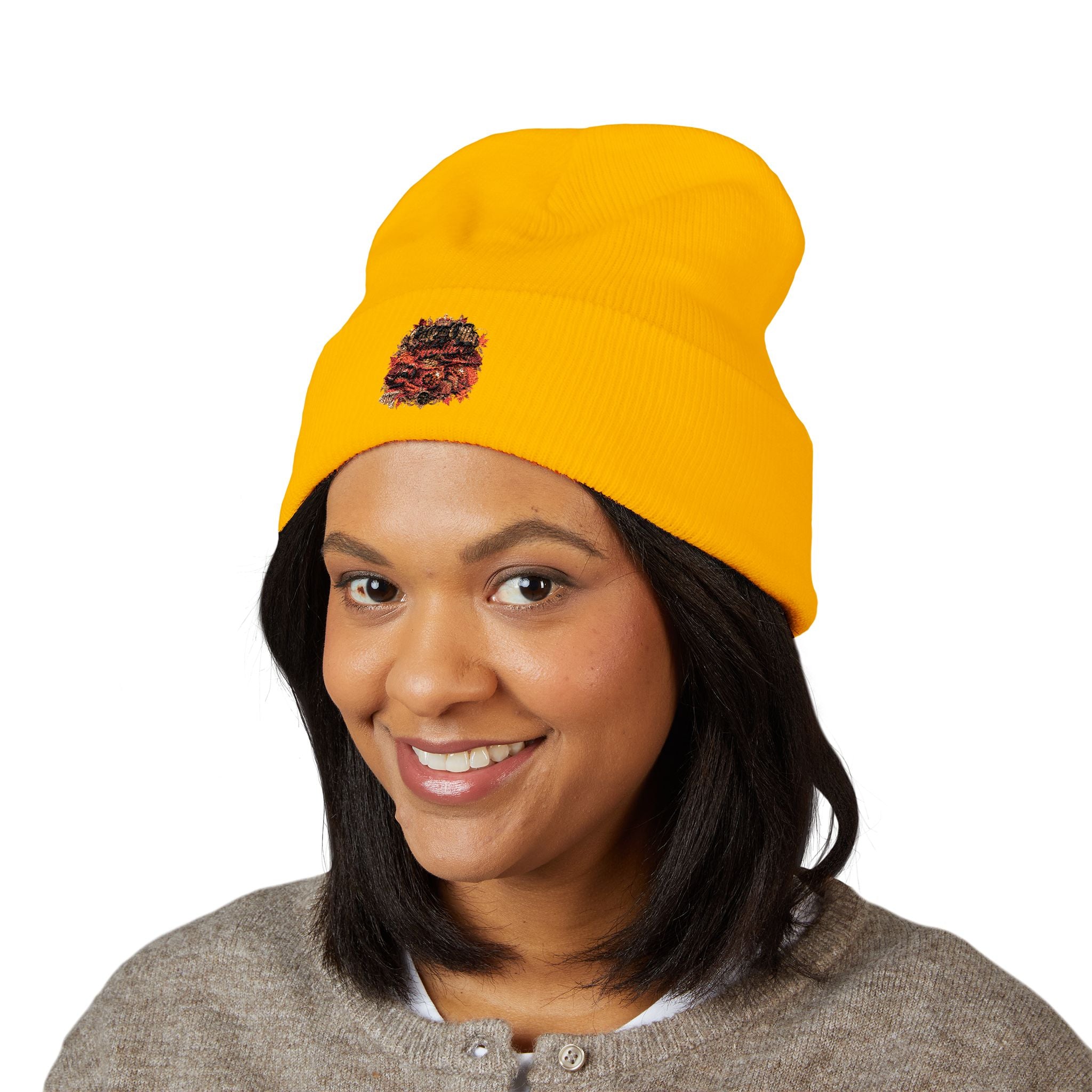 Café de Olla Weather | Mexican Fall Classic Cuffed Beanie (Embroidery)