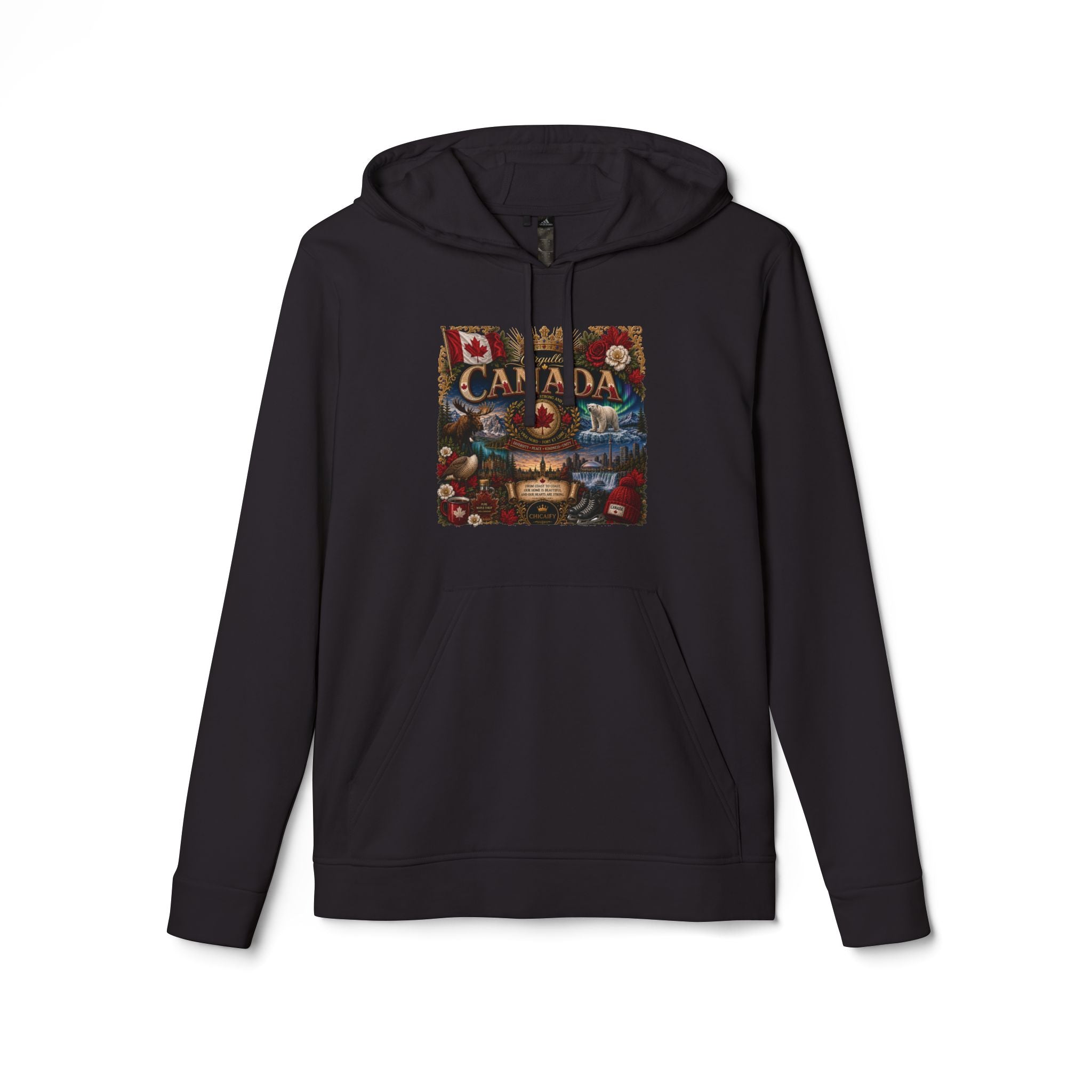 Orgullo Canada | Raíces Unidas Collection adidas Fleece Hoodie