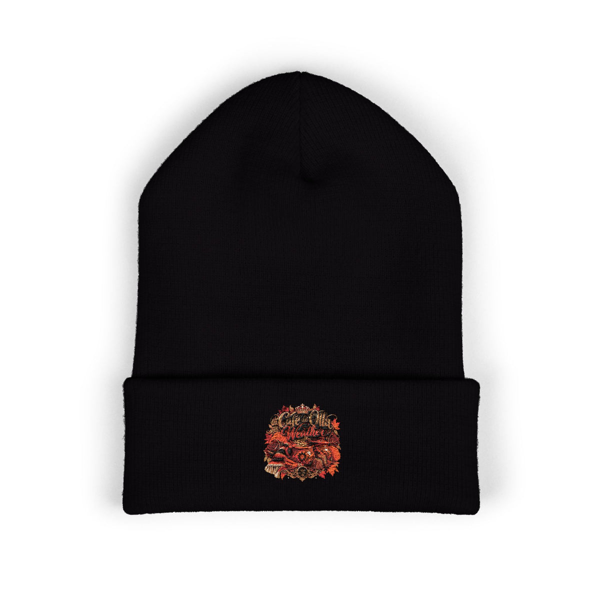 Café de Olla Weather | Mexican Fall Classic Cuffed Beanie (Embroidery)