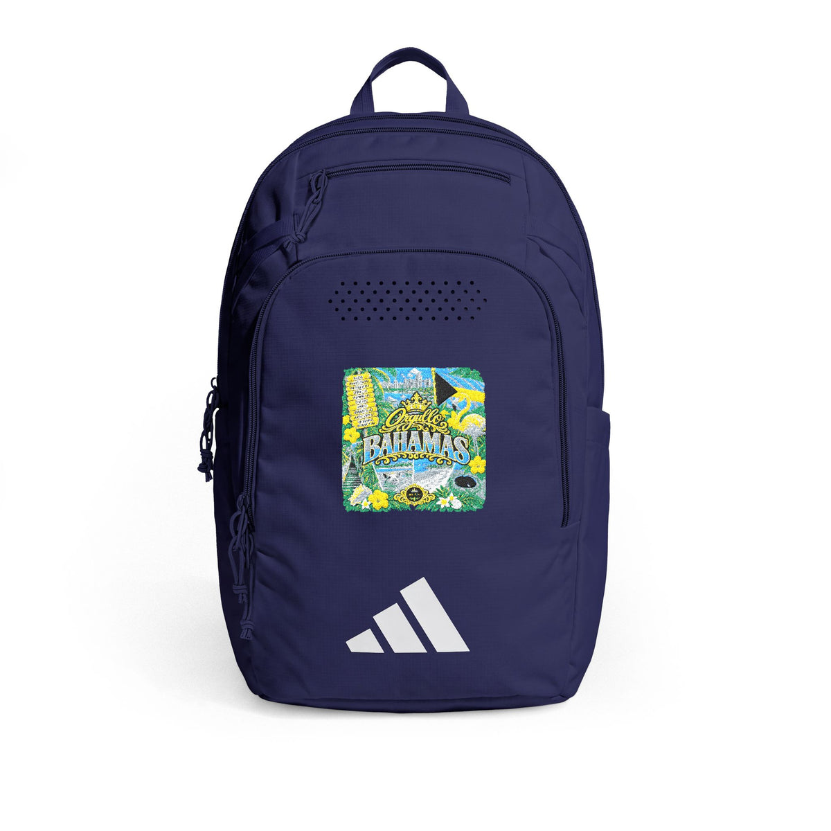 Orgullo Bahamas — Raíces Unidas Collection adidas® Defender 5 Backpack (Embroidery)