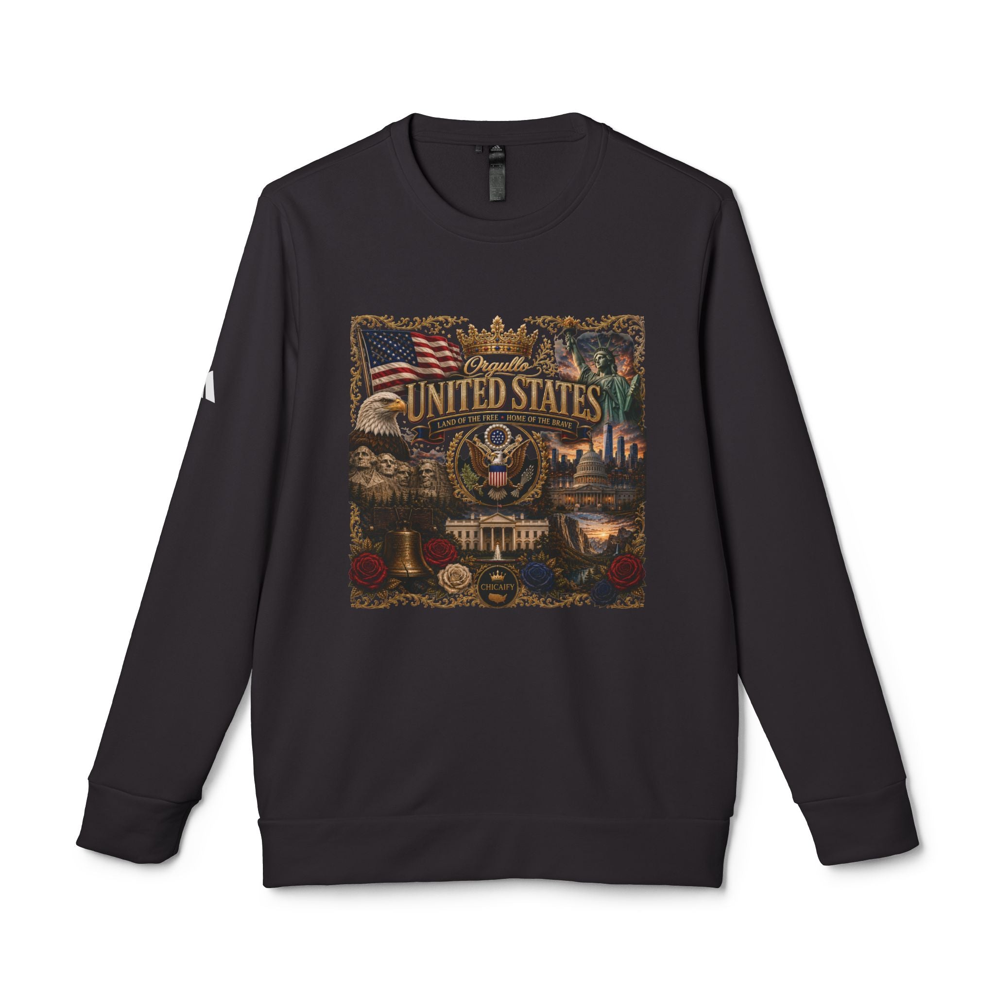 United States Heritage | Raíces Unidas Collection adidas Fleece Crewneck Sweatshirt