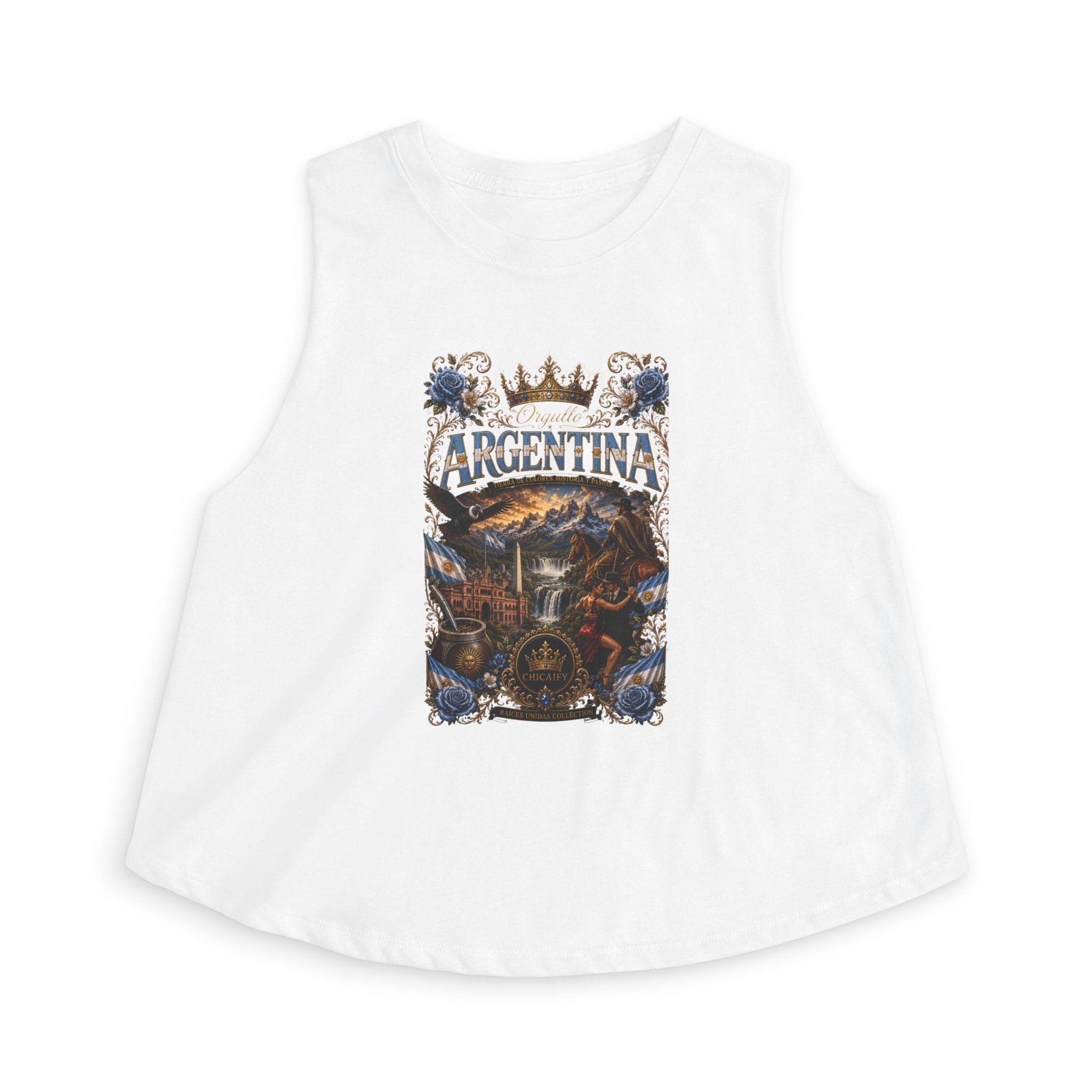 Raíces Unidas — Orgullo Argentina | Crop Top