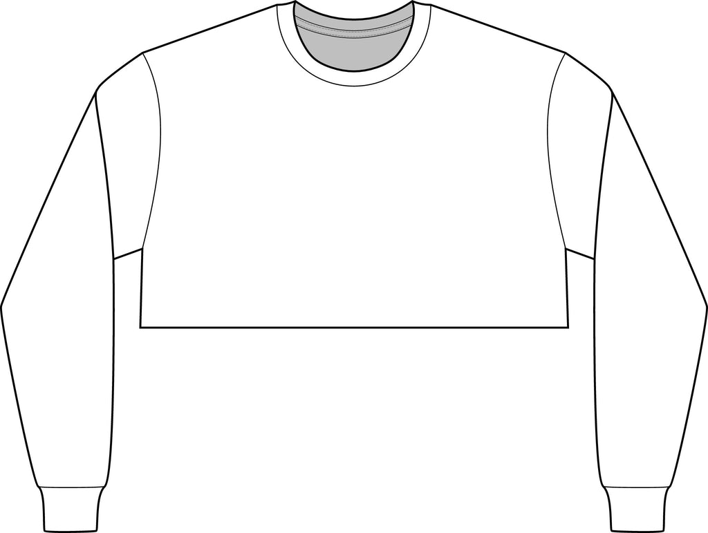 Brasil | Raices Unidas Women's FWD Fashion Crop Long Sleeve Tee