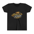Youth Tee — "Raised by a Reina" Crowned Princess Shirt