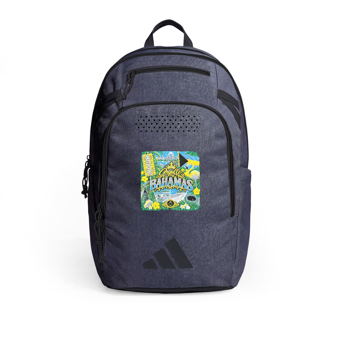 Orgullo Bahamas — Raíces Unidas Collection adidas® Defender 5 Backpack (Embroidery)
